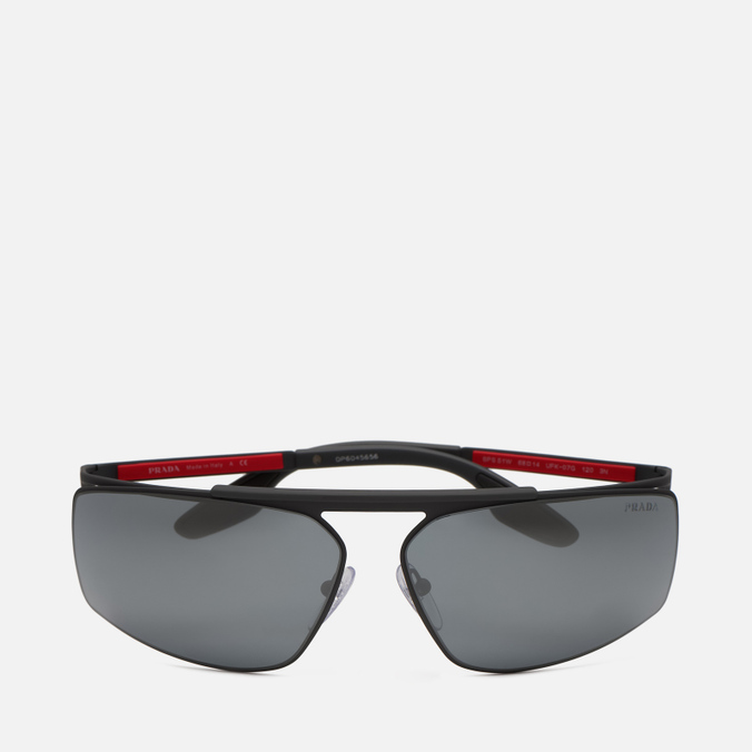 Солнцезащитные очки Prada Linea Rossa 51WS-UFK07G-3N серый, Размер 68mm