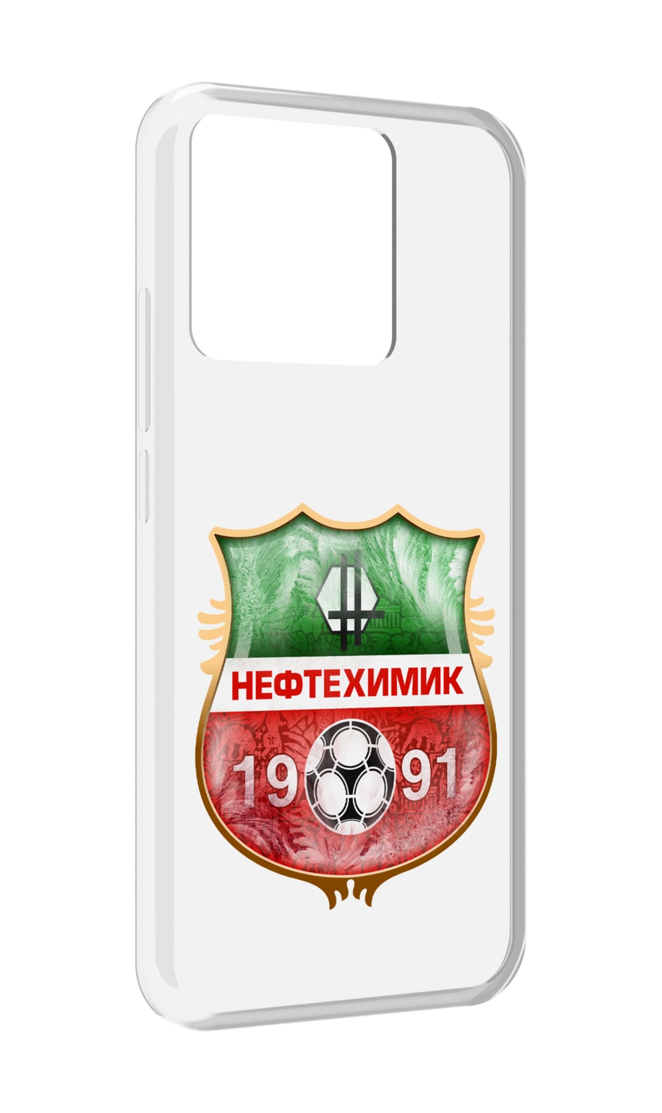 

Чехол MyPads Tocco для Xiaomi Redmi 10A фк нефтехимик нижнекамск, Прозрачный, Tocco