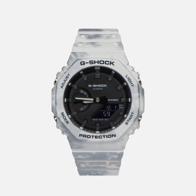 

Наручные часы CASIO G-SHOCK GAE-2100GC-7AER Snow Camo белый, Размер ONE SIZE, G-SHOCK GAE-2100GC-7AER Snow Camo