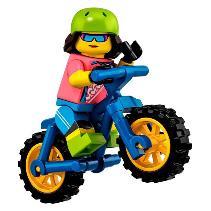 Конструктор LEGO Minifigures 71025-16 Велосипидистка, 1 шт