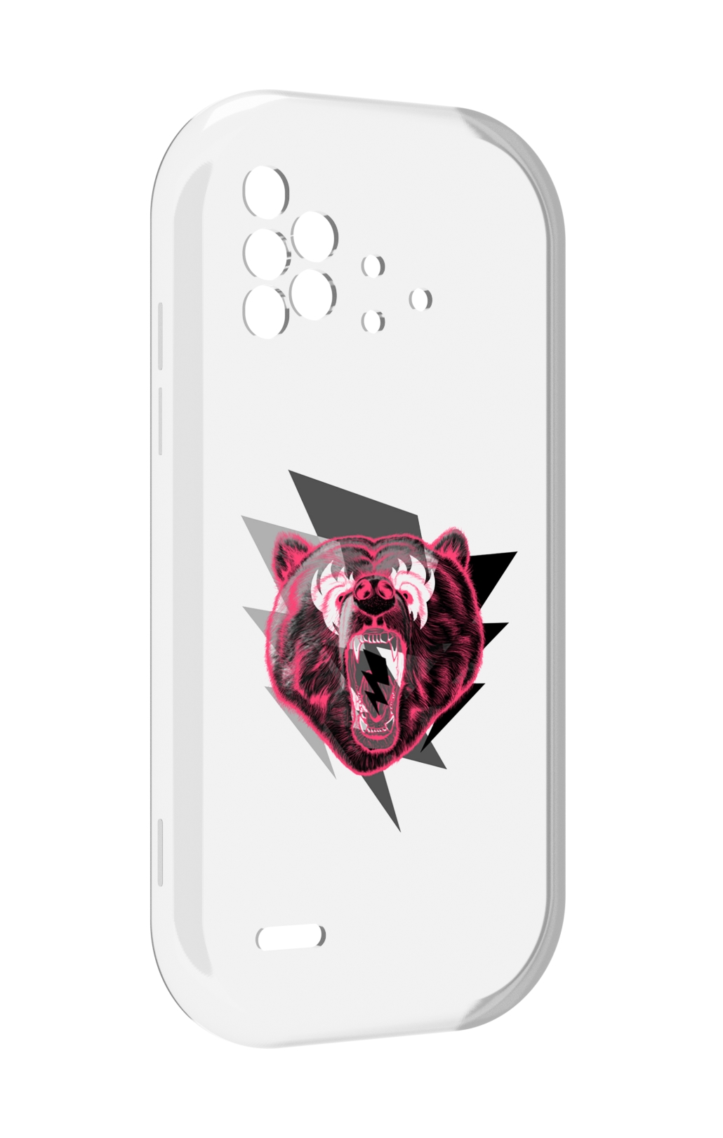 

Чехол MyPads грозовой медведь для UMIDIGI Bison X10 / X10 Pro, Прозрачный, Tocco