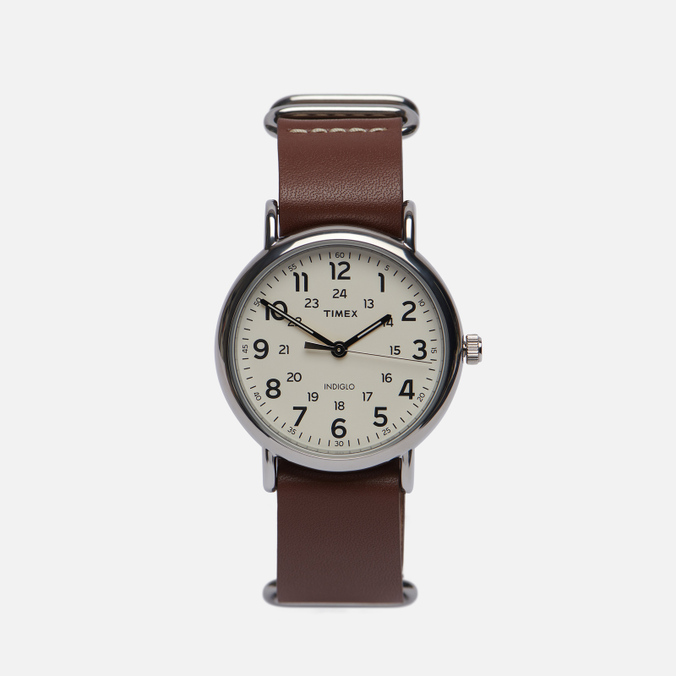 

Наручные часы Timex Weekender Leather коричневый, Размер, Weekender Leather