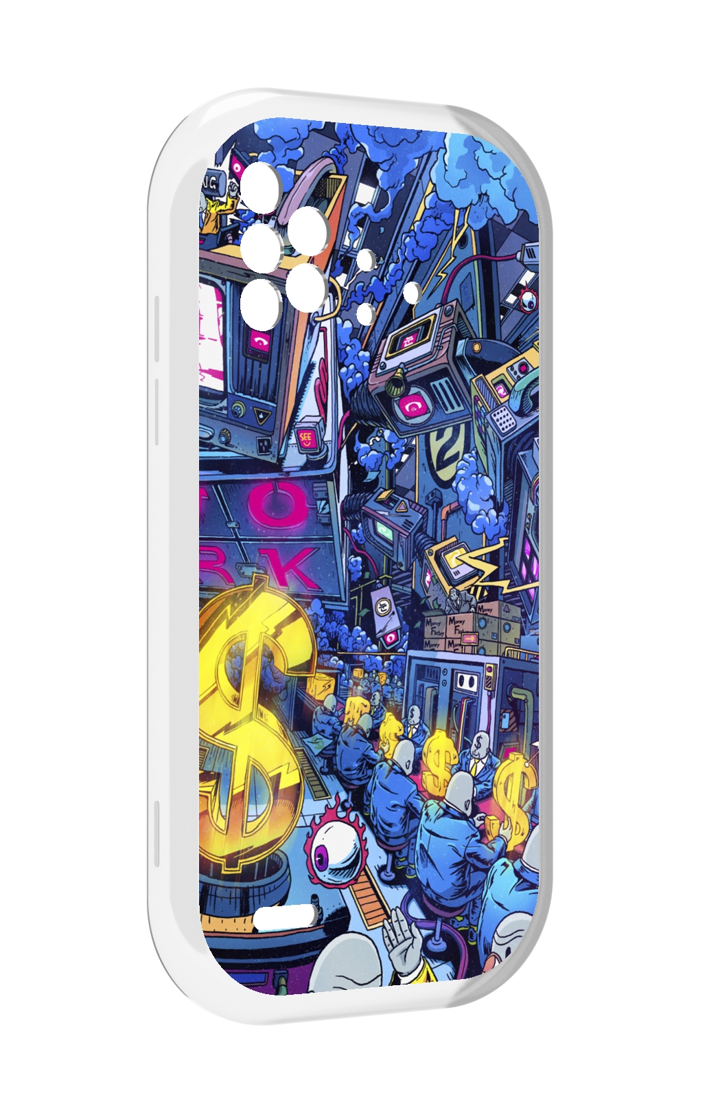 

Чехол MyPads футуристичная картинка для UMIDIGI Bison X10 / X10 Pro, Прозрачный, Tocco