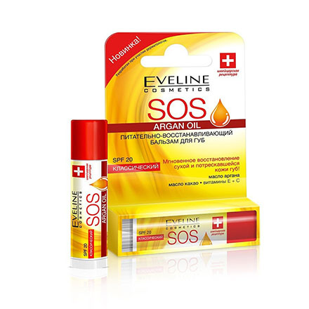 

Бальзам Eveline для губ Argan Oil SOS Классика