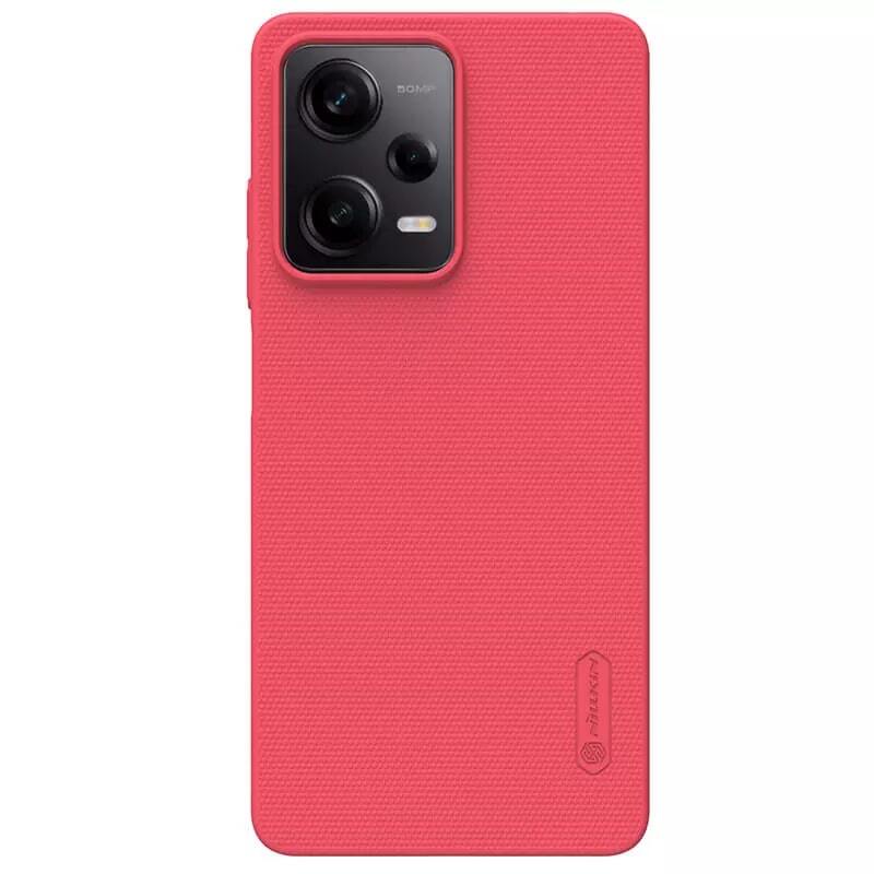 

Чехол Nillkin Super Frosted Shield для Poco X5 Pro матовый, красный, Super Frosted Shield