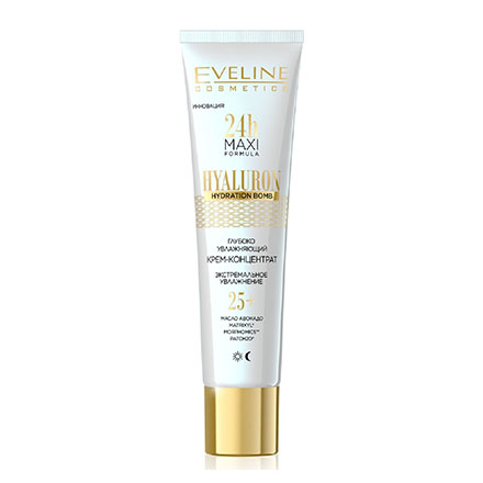 Eveline, Крем-концентрат 24H Maxi Formula 25+, 40 мл крем для глаз гиалуроновая кислота formula eye cream hyaluronic acid