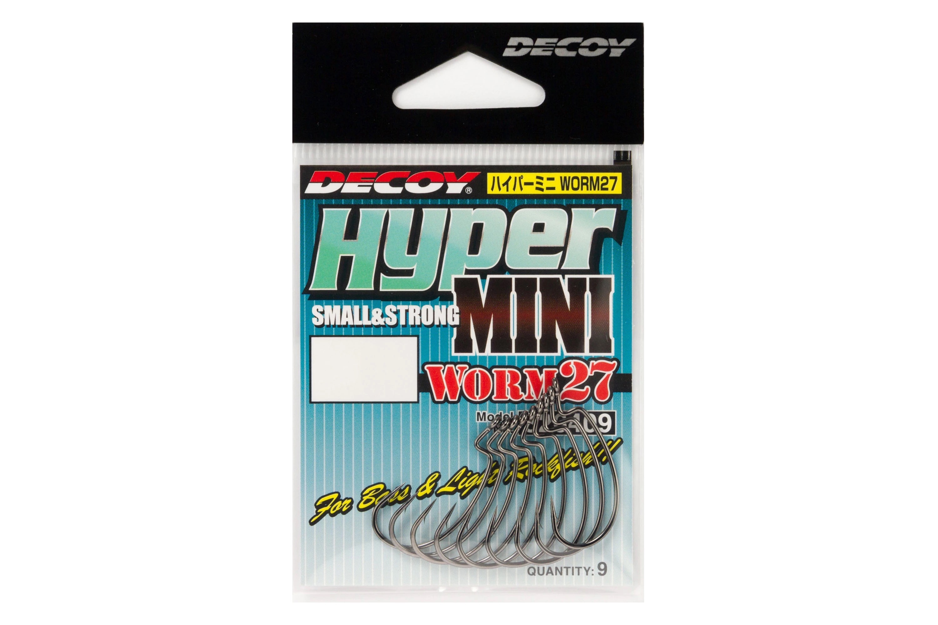 

Крючок Decoy Worm 27 Hyper Mini #2, Серебристый, Worm 27 Hyper Mini