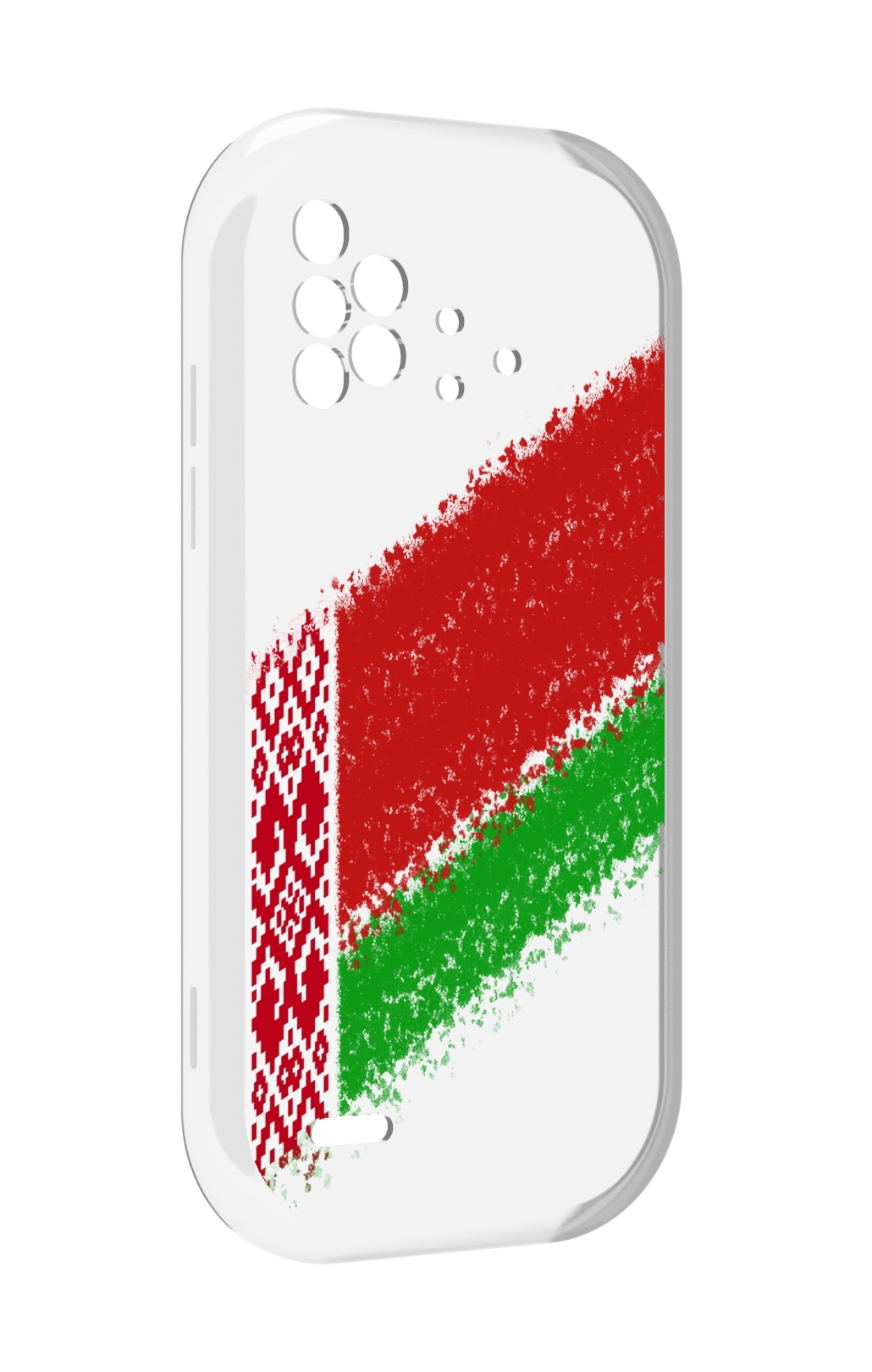

Чехол MyPads флаг Белорусии мужской для UMIDIGI Bison X10 / X10 Pro, Прозрачный, Tocco