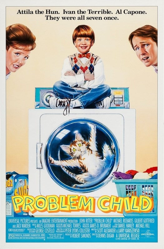 

Постер к фильму "Трудный ребенок" (Problem Child) A4