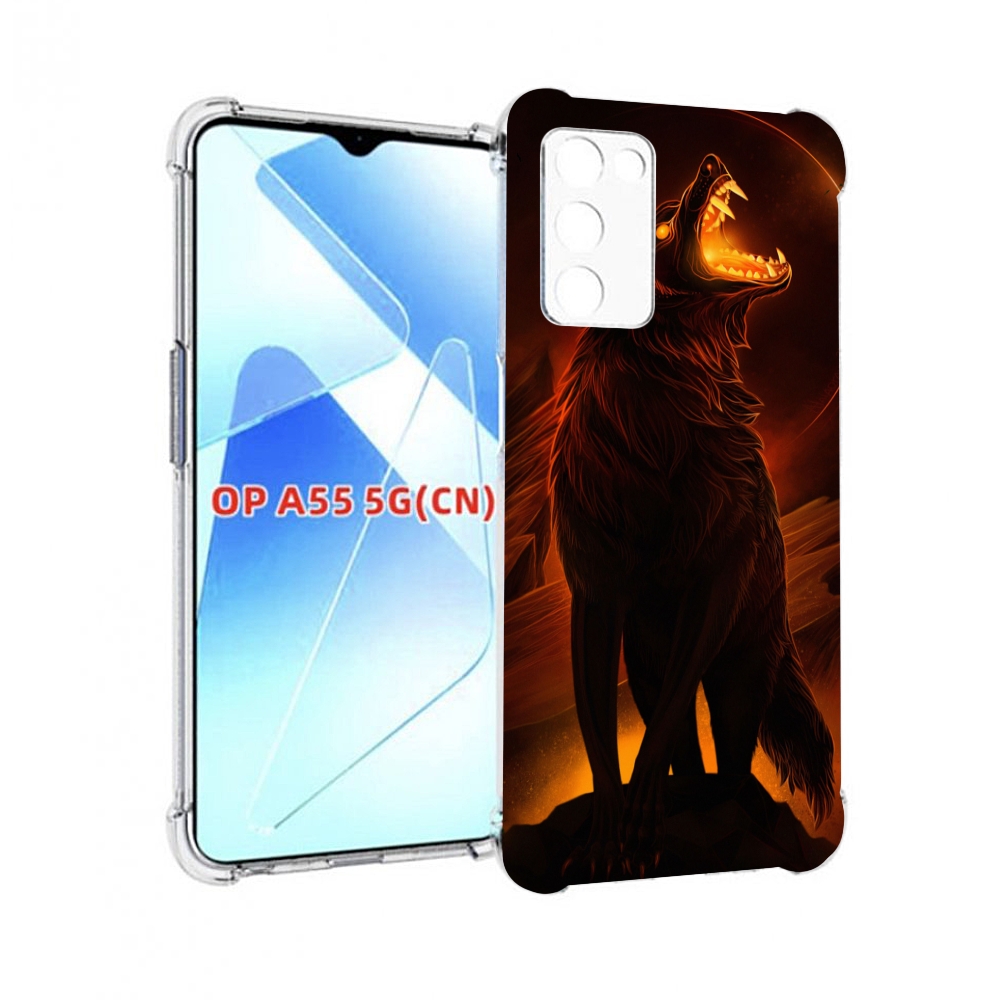 

Чехол MyPads волчара с огнем внутри для Infinix Zero X Neo, Прозрачный, Tocco