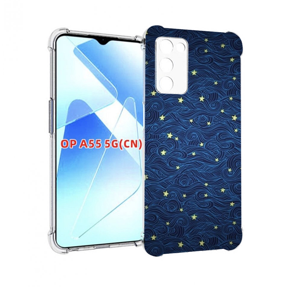 

Чехол MyPads волны с звездами акварель для Infinix Zero X Neo, Прозрачный, Tocco