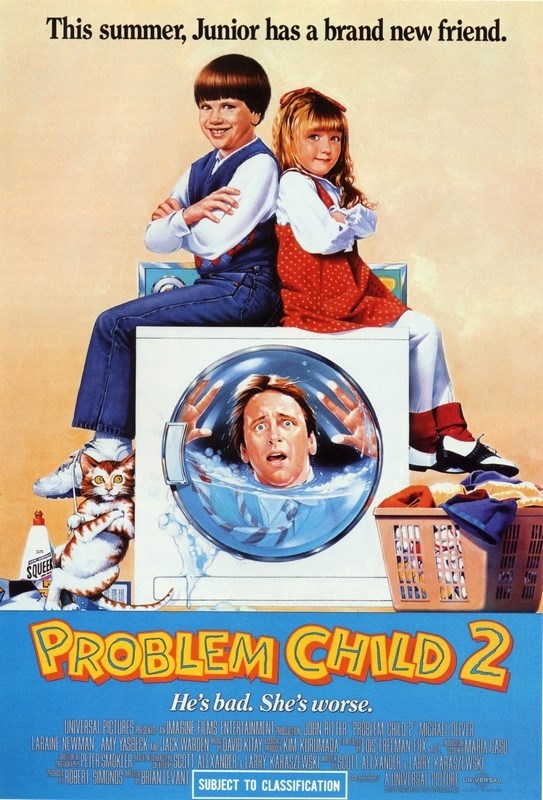 

Постер к фильму "Трудный ребенок 2" (Problem Child 2) Оригинальный 43,2x63,5 см
