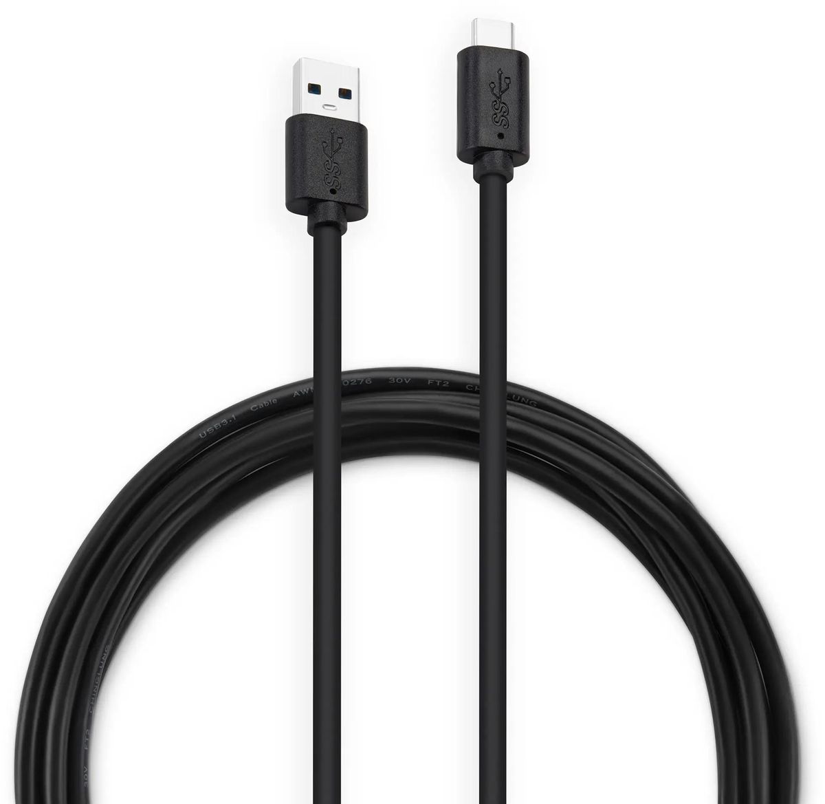 

Кабель Buro USB - Type-C, 3 А, 3 м, черный (bhp usb-tpc-3)