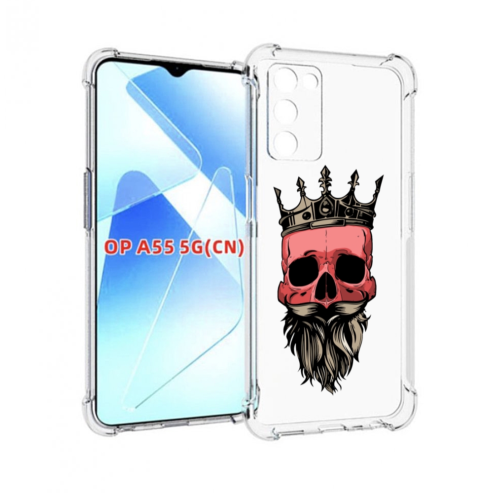 

Чехол MyPads бородатый красный череп мужской для Infinix Zero X Neo, Прозрачный, Tocco