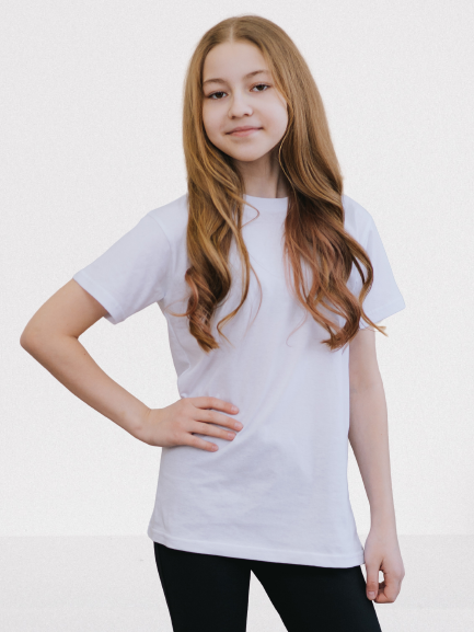 

Футболка для девочек LIDEKO kids О35-16-Б Цв. белый р. 164, О35-16-Б