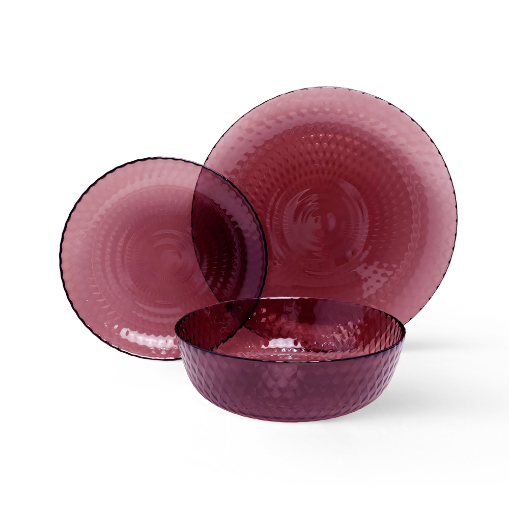 Набор столовой посуды LUMINARC LOUISON LILAC 18 предметов 4707₽