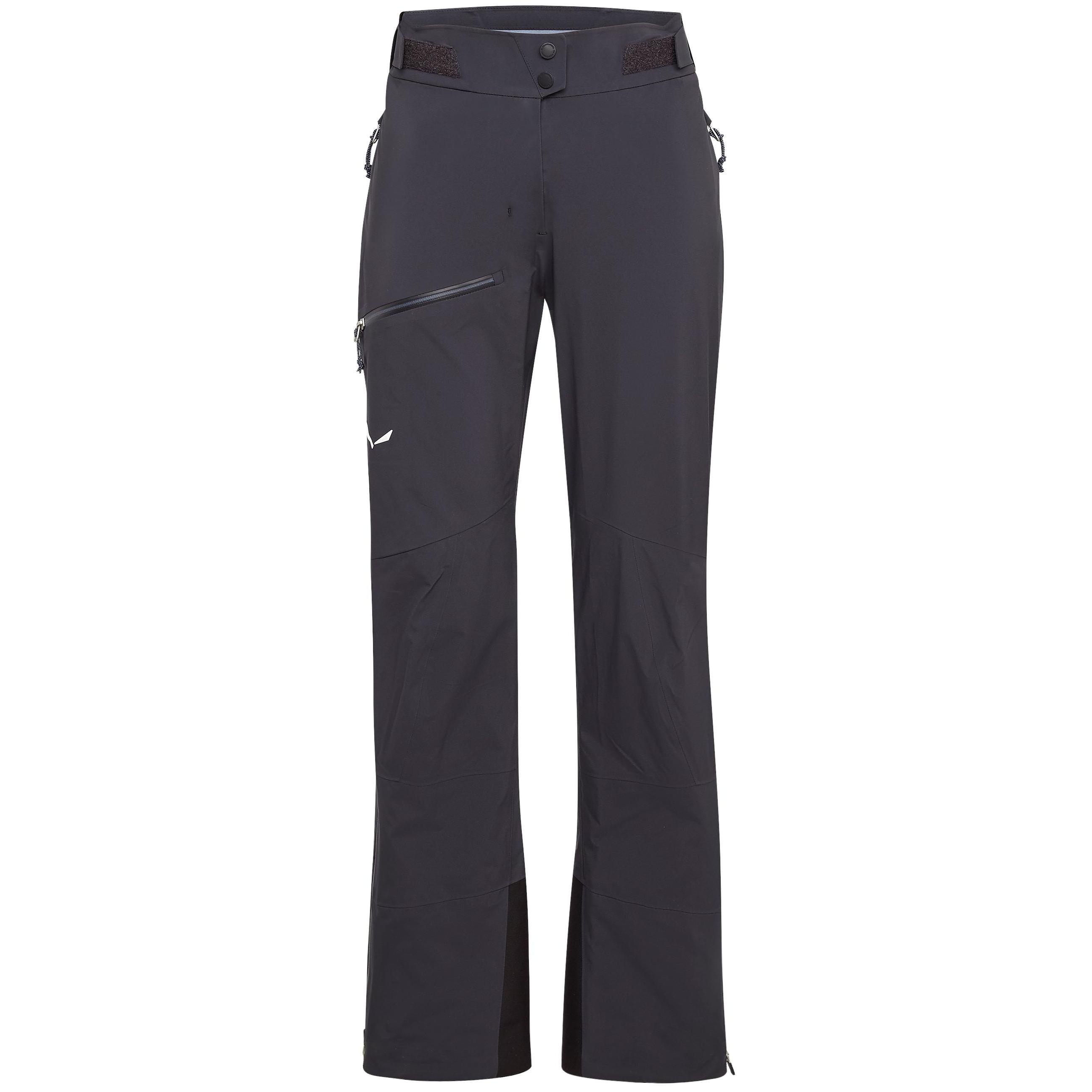 фото Спортивные брюки salewa ortles 3 gore-tex® pro hardshell women's, black out, 38 eu