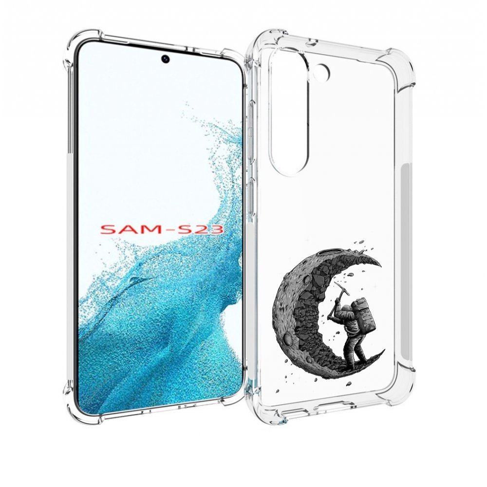 

Чехол MyPads камненная луна для Samsung Galaxy S23, Прозрачный, Tocco