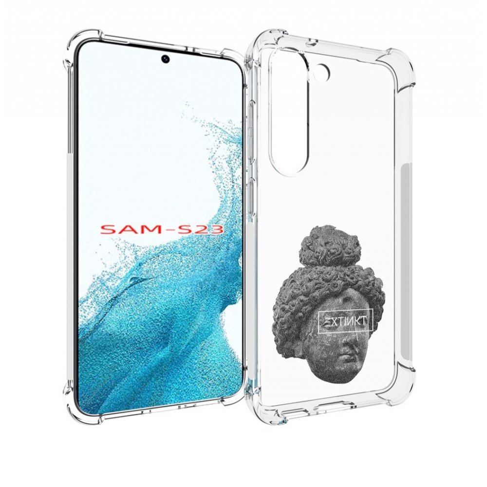 

Чехол MyPads каменное лицо девушки для Samsung Galaxy S23, Прозрачный, Tocco