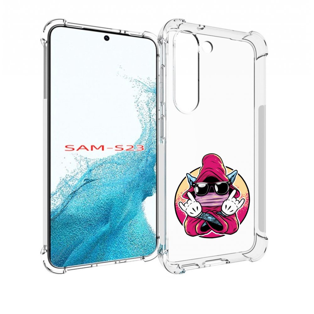 

Чехол MyPads йоу для Samsung Galaxy S23, Прозрачный, Tocco