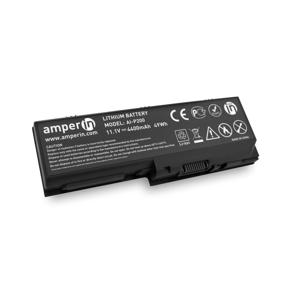 фото Аккумулятор amperin для ноутбука toshiba p200 11.1v 4400mah (49wh) ai-p200