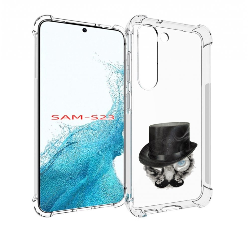 

Чехол MyPads интелегентный кот для Samsung Galaxy S23, Прозрачный, Tocco