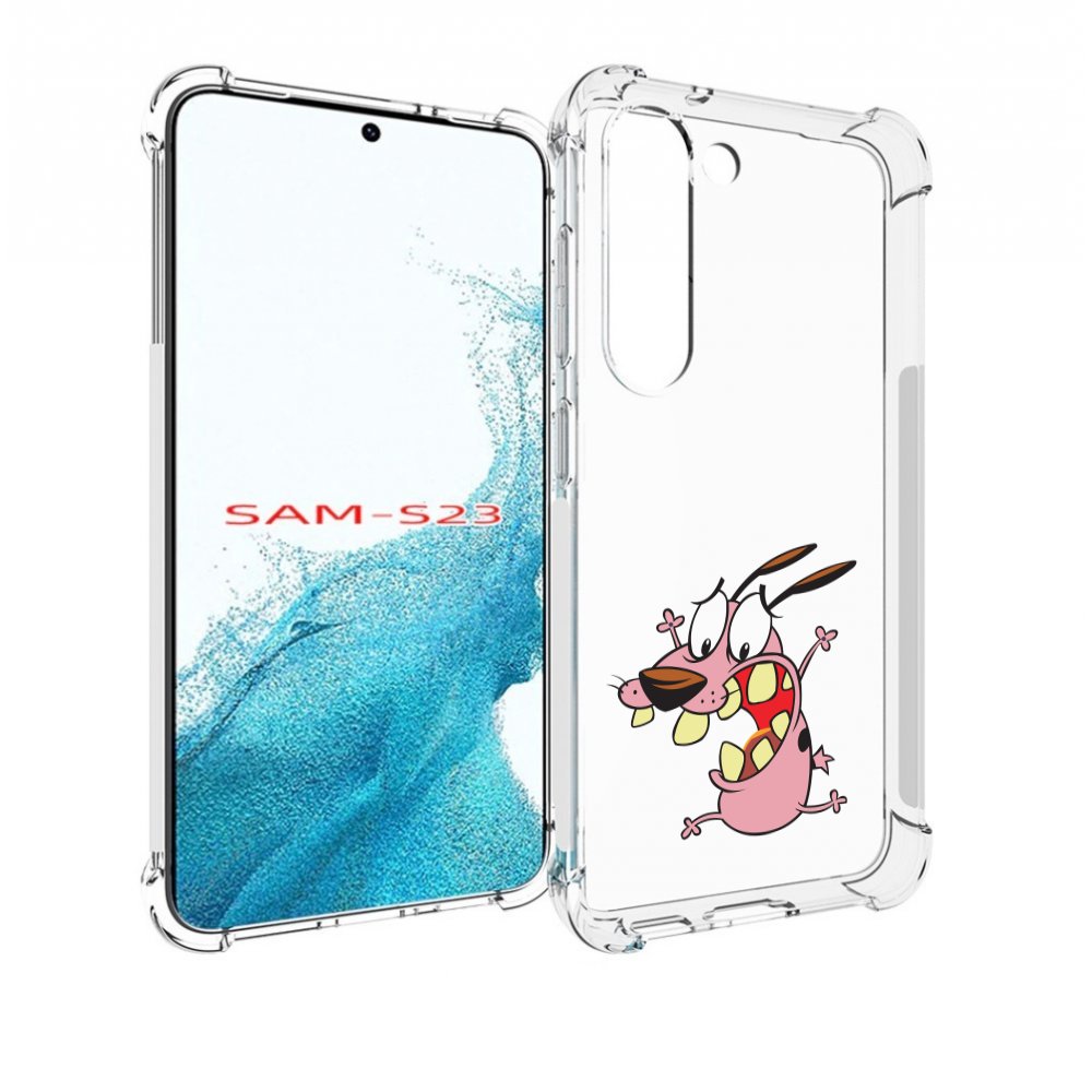 

Чехол MyPads зубастый бобик для Samsung Galaxy S23, Прозрачный, Tocco