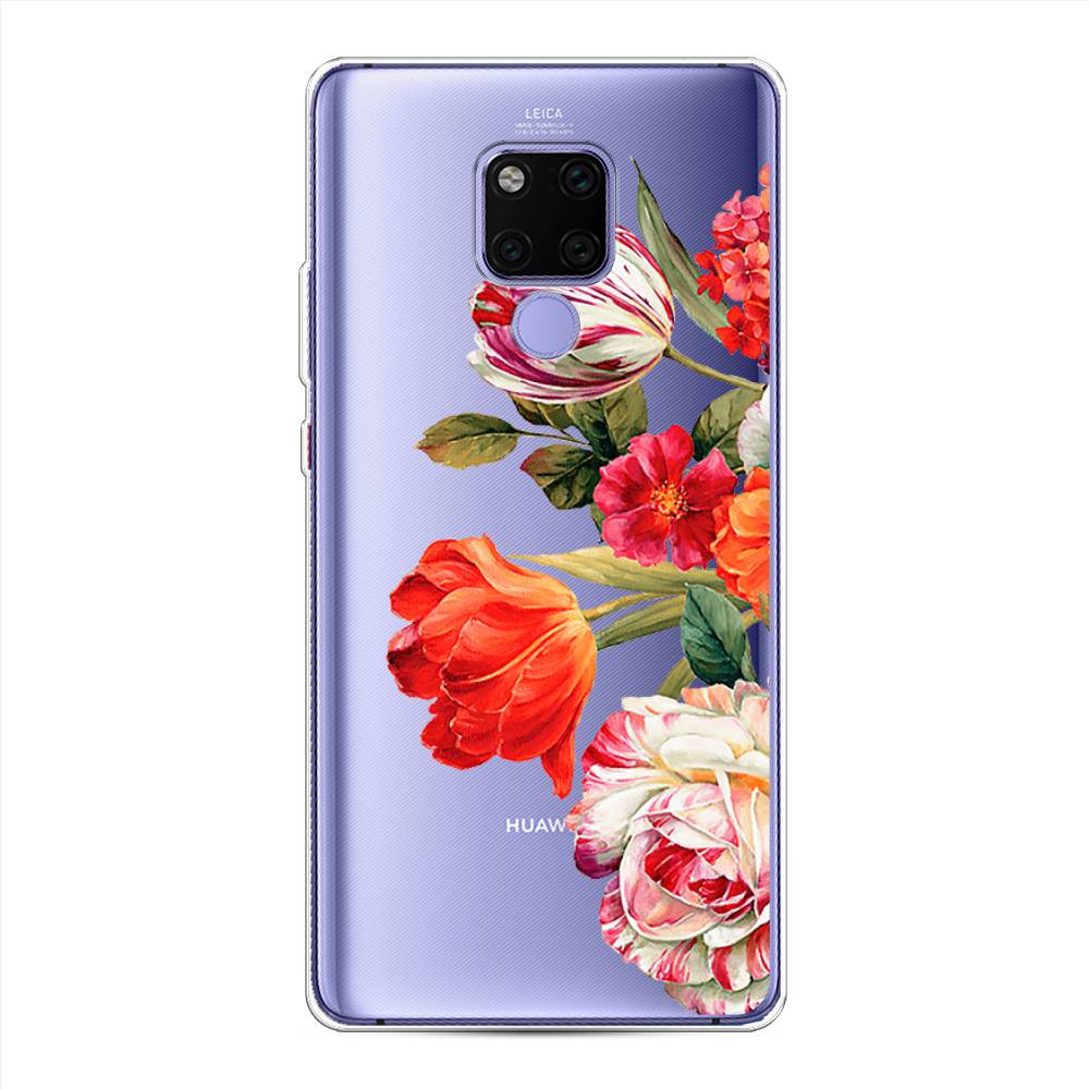 

Чехол Awog на Huawei Mate 20X "Весенний букет", Красный;розовый;зеленый, 66950-8