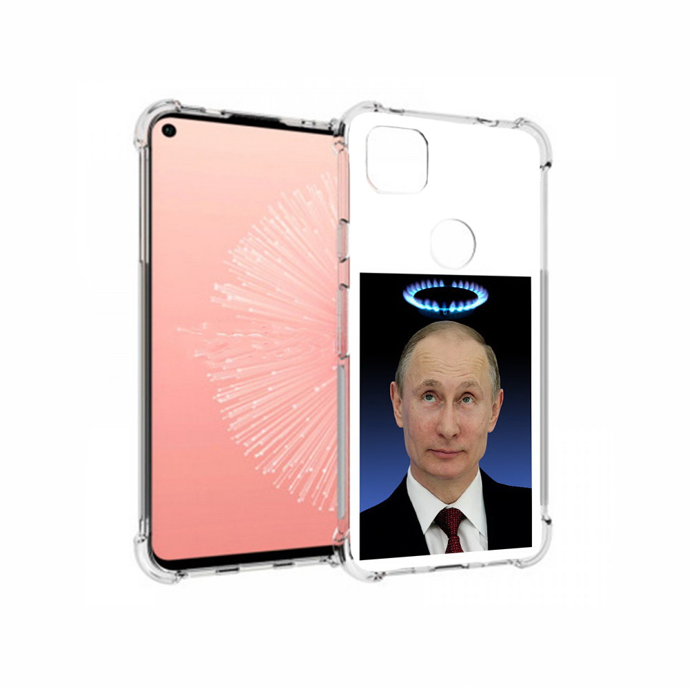 

Чехол MyPads Tocco для Google Pixel 4A святой газ, Прозрачный, Tocco