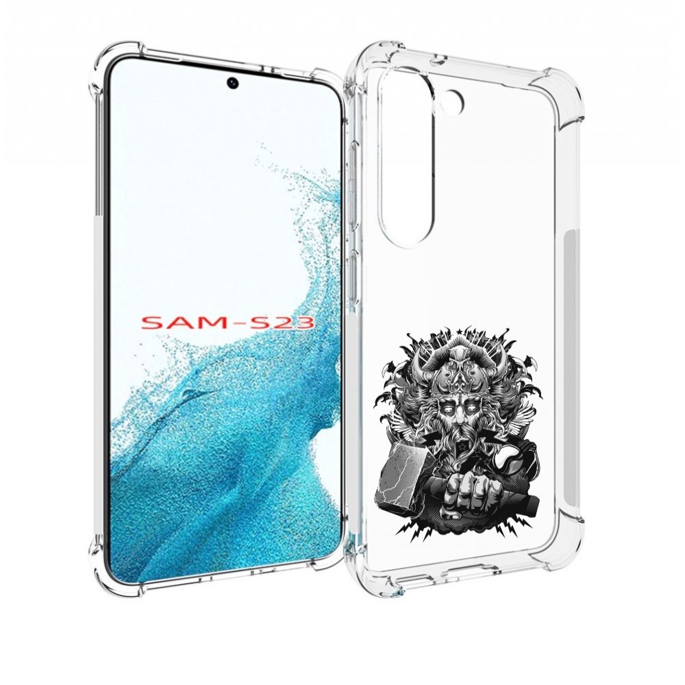 

Чехол MyPads злой тор для Samsung Galaxy S23, Прозрачный, Tocco