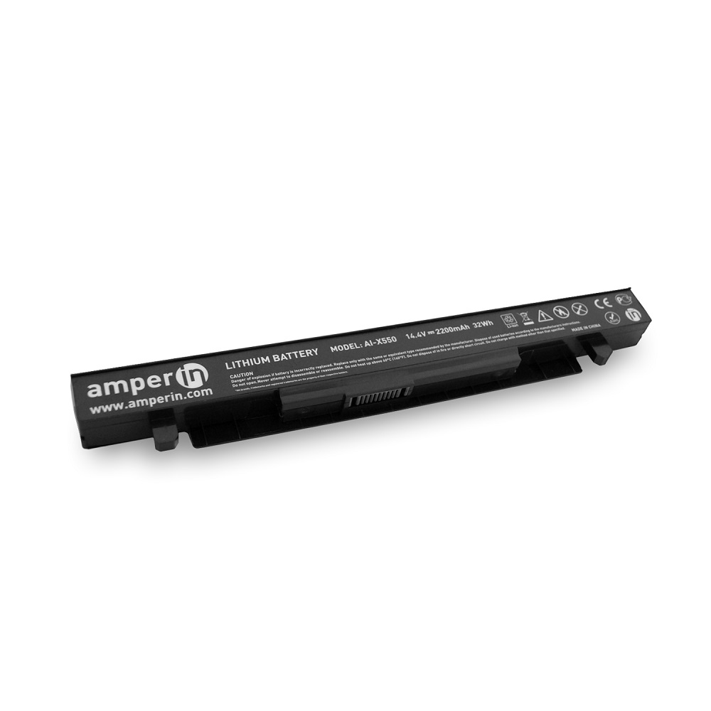 Аккумулятор Amperin для ноутбука Asus X550 (A41-X550A) 11.1V 2200mAh (24Wh) AI-X550