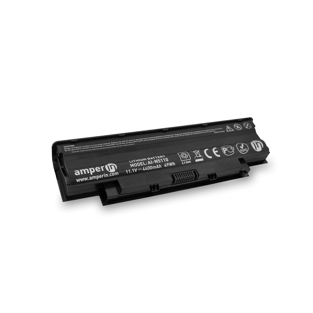 Аккумулятор Amperin для ноутбука Dell 13R, 17R, M, N Series 11.1v 4400mAh (49Wh) AI-N5110