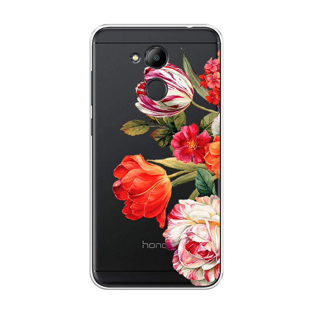 

Чехол Awog на Honor 6C Pro "Весенний букет", Красный;розовый;зеленый, 63850-8