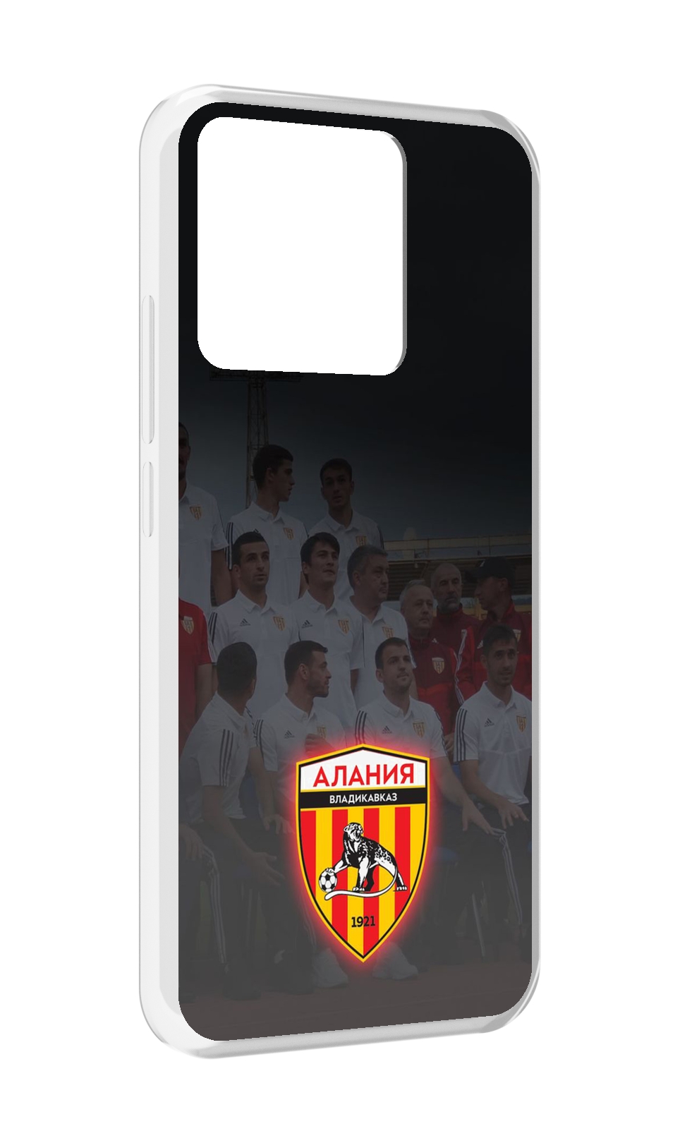 

Чехол MyPads Tocco для Xiaomi Redmi 10A фк алания владикавказ мужской, Прозрачный, Tocco