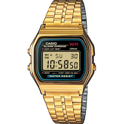 

Наручные часы мужские Casio A159WGEA-1E золотистые, A159WGEA-1E