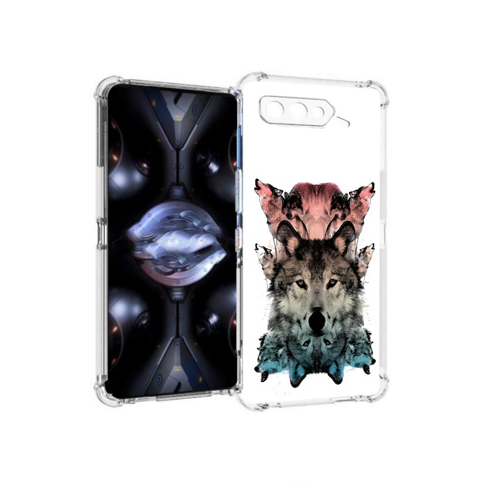 

Чехол MyPads Tocco для Asus ROG Phone 5 Pro стая, Прозрачный, Tocco