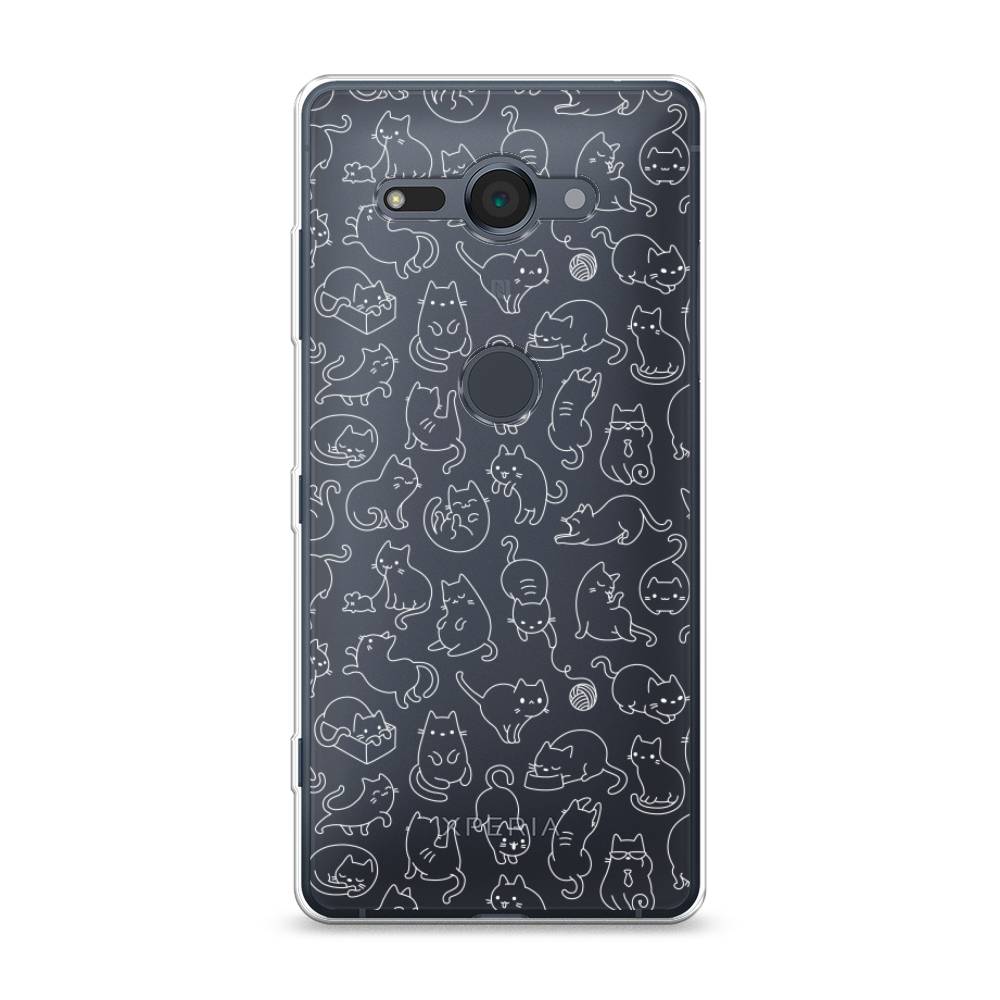 

Чехол Awog на Sony Xperia XZ2 Compact "Шкодливые котики", Разноцветный, 52950-2