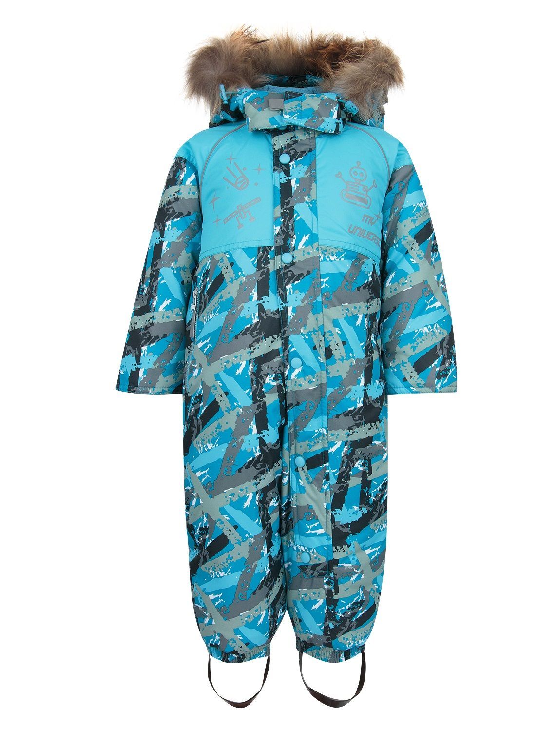 Комбинезон детский KVARTET 255-К, голубой, 80