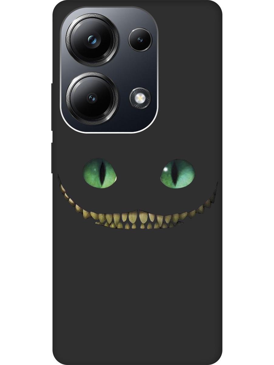 

Чехол на Xiaomi Redmi Note 13 Pro 4G / Poco M6 Pro 4G "Cheshire Cat" Soft Touch черный, Черный;зеленый, 20012098