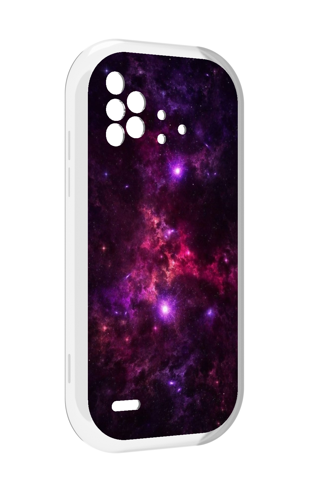 

Чехол MyPads фиолетовый-космос-с-облаками для UMIDIGI Bison X10 / X10 Pro, Прозрачный, Tocco