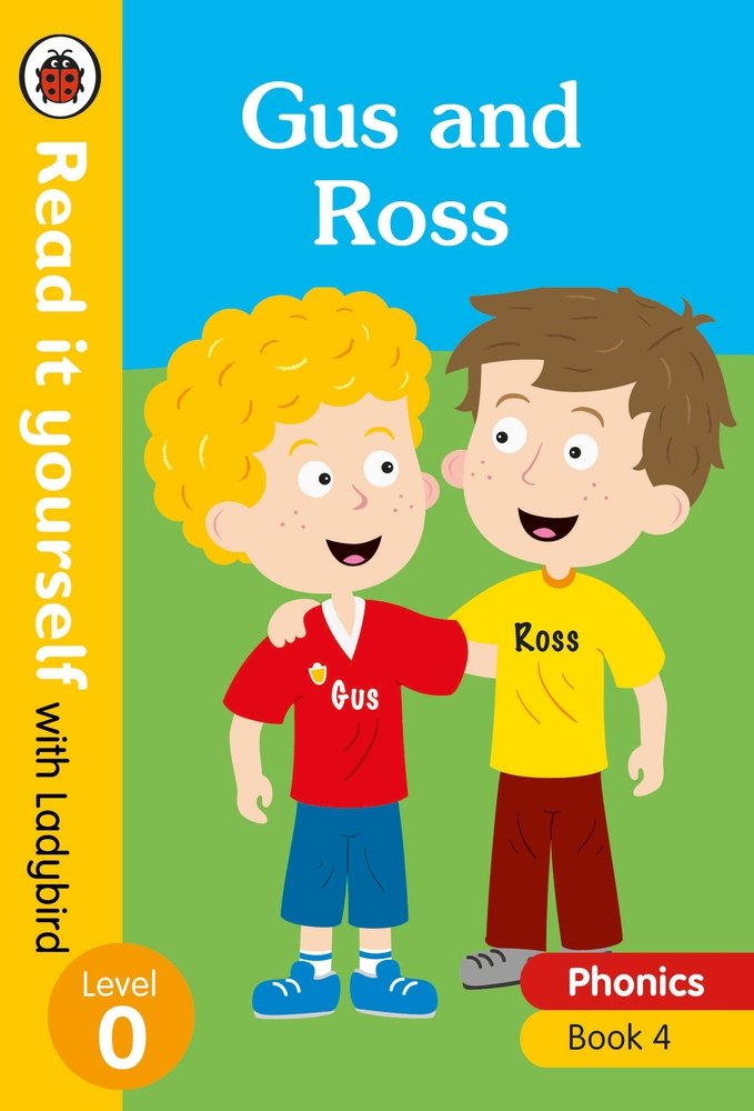 

Ladybird: Phonics 4: Gus and Ross (HB)