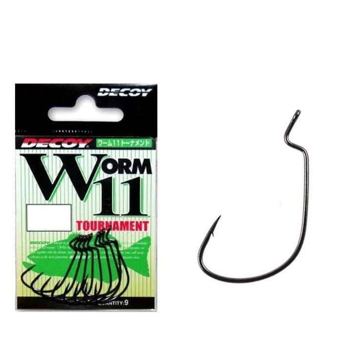 

Крючок Decoy Worm 11 Tournament #1/0, Черный, Worm 11 Tournament