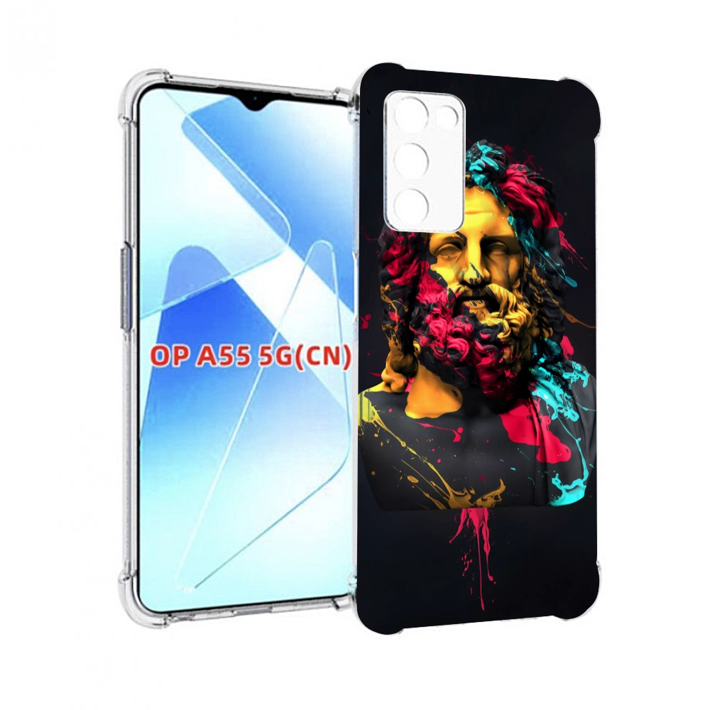 

Чехол MyPads арт-статуя-краски для Infinix Zero X Neo, Прозрачный, Tocco