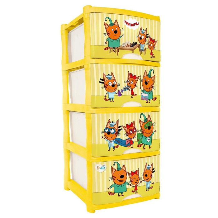 

Детский комод Little Angel Три кота. Игры 4585261