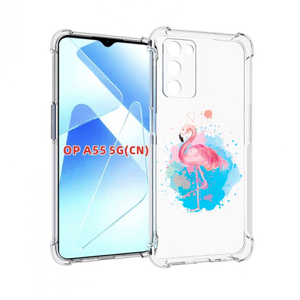 

Чехол MyPads акварельное-фламинго для Infinix Zero X Neo, Прозрачный, Tocco