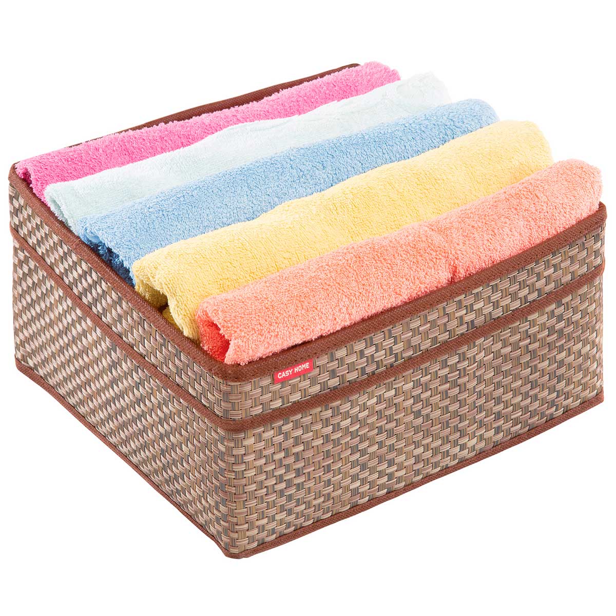 

Корзина для хранения с ручками Casy Home 30x30x14см ВА-062
