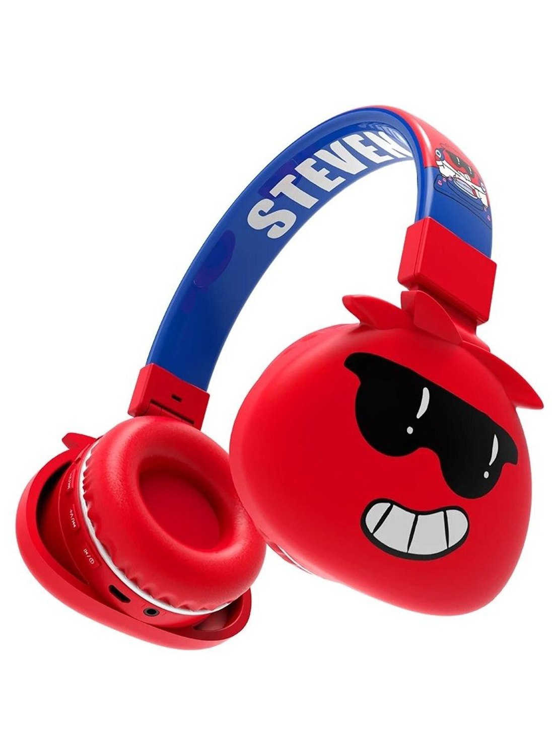 

Беспроводные наушники детские Jellie Monsters YLFS-09BT Red/Blue, YLFS-09BT