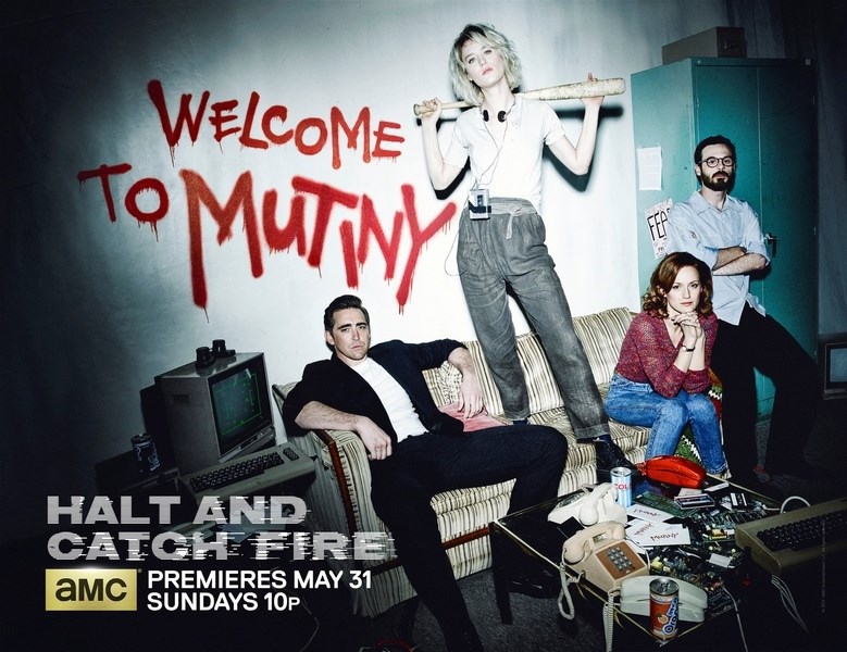 

Постер к сериалу "Остановись и гори" (Halt and Catch Fire) A4