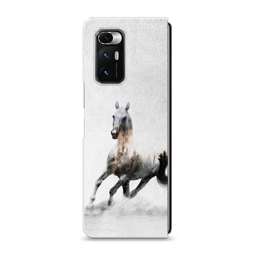 

Чехол Awog на Xiaomi Mi Mix Fold "Лошадь лес", Разноцветный, 314250-2