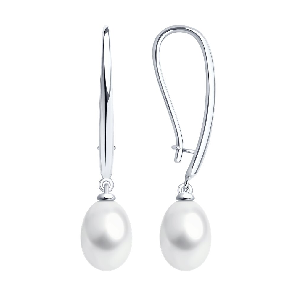 

Серьги из серебра SOKOLOV 92022943, жемчуг культивированный, 92022943